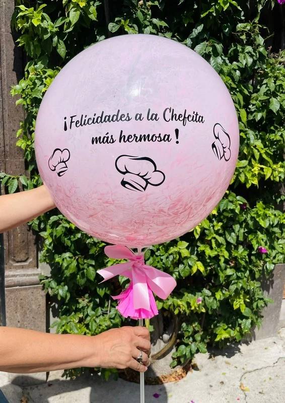 Globo Burbuja con Pintura